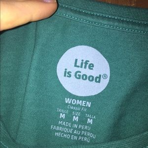 Life is Good shirt